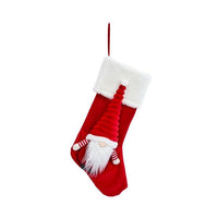 Gonk Hanging Stocking Decoration 53cm - Red