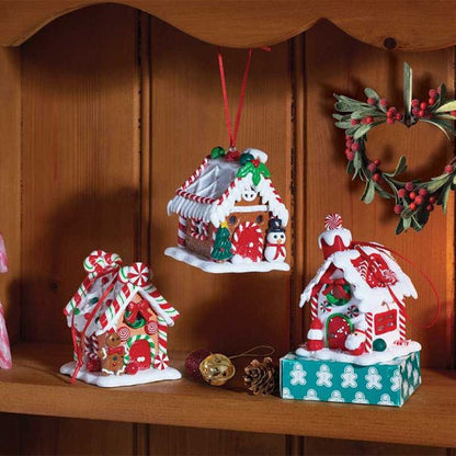 Gingerbread HomeStyle Pendant Hanging Decoration - Assorted