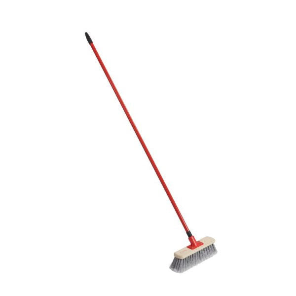 Soft Bristle Broom 30cm Wide