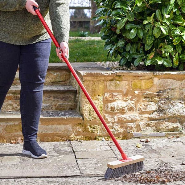 Soft Bristle Broom 30cm Wide
