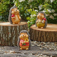 Hoglet Garden Hedgehog Ornament 17cm - Assorted