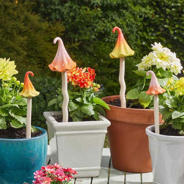 Wizard's Hat Planter Stake Assorted 25cm