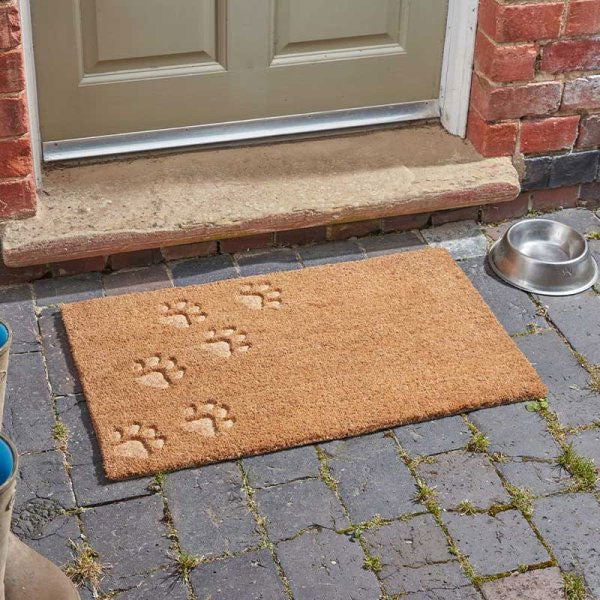 Paw Prints Decoir Door Mat 45 x 75cm