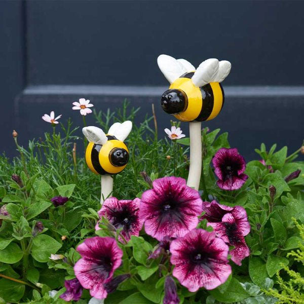 DécoBee Planter Stake Garden Decoration 27cm