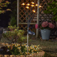 8-Stem BeeLights Solar Stake Lights