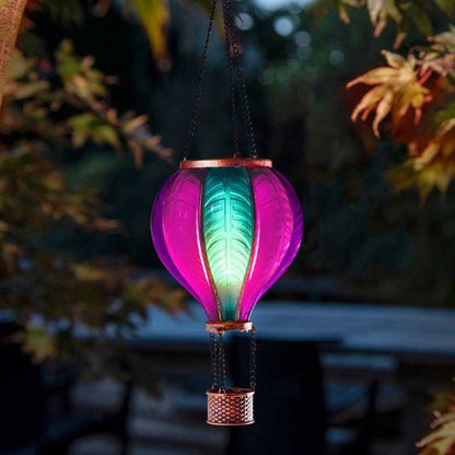 Aurora Flaming Balloon Solar Hanging Light