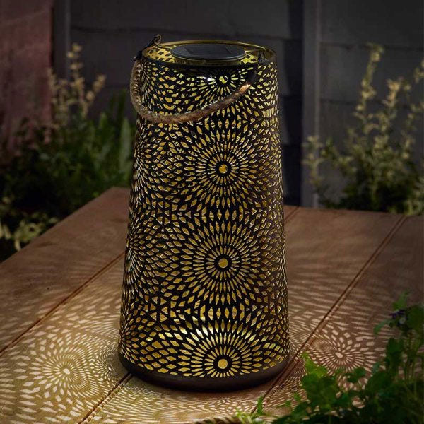 Muscat Solar Tabletop/Hanging Lantern Light - 29cm