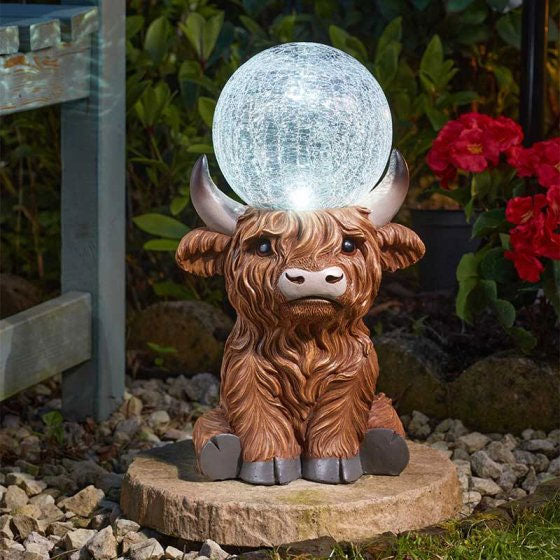 Highland Orb Solar Colour Changing Garden Ornament