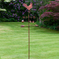 Cockerel Freestanding Stake Wind Vane 2.1m
