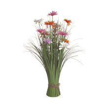 Coreopsis Artificial Faux Floral Bundle White/Pink/Orange 60cm
