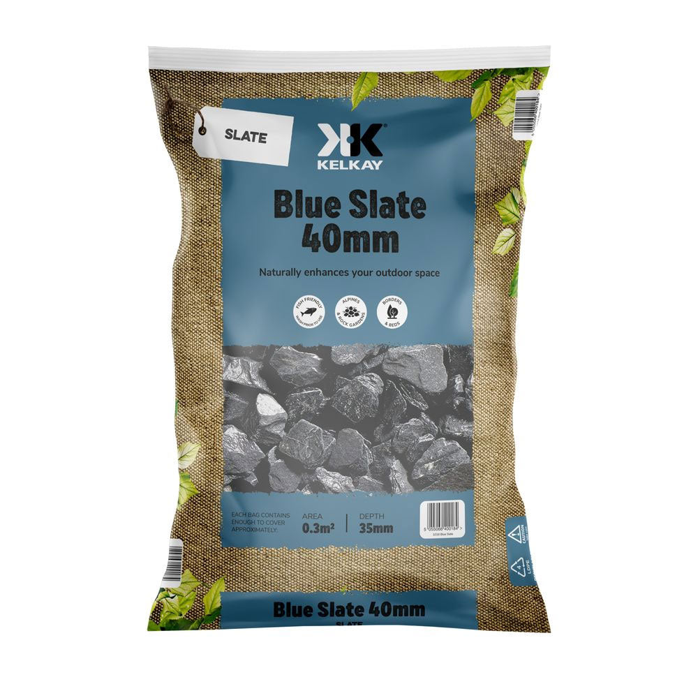 KelKay Blue Slate 40mm Large Bag