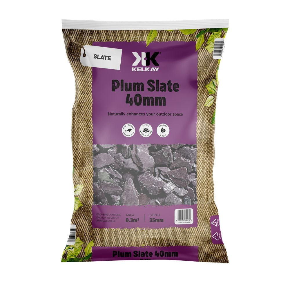 KelKay Plum Slate Gravel 40cm Large Bag
