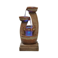 Azure Columns LED Water Feature