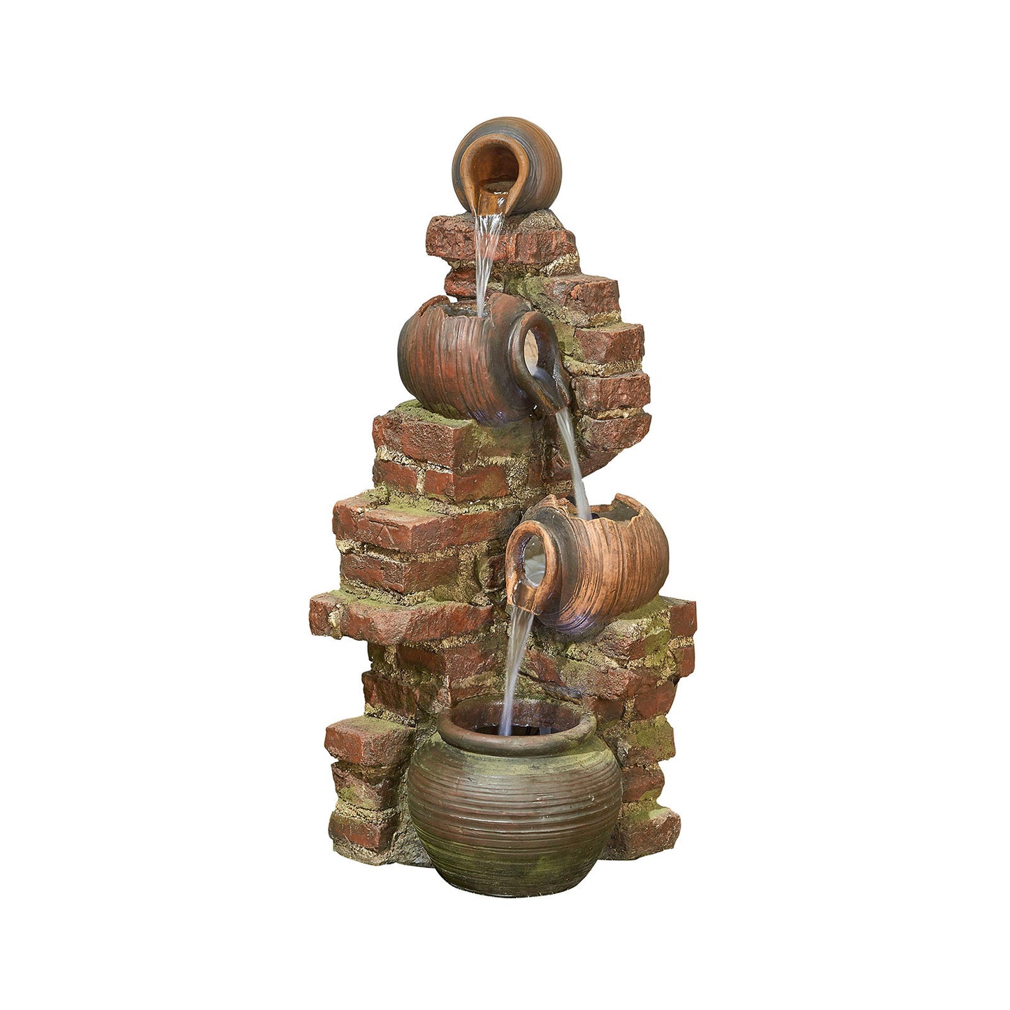Flowing Jugs LED Water Feature