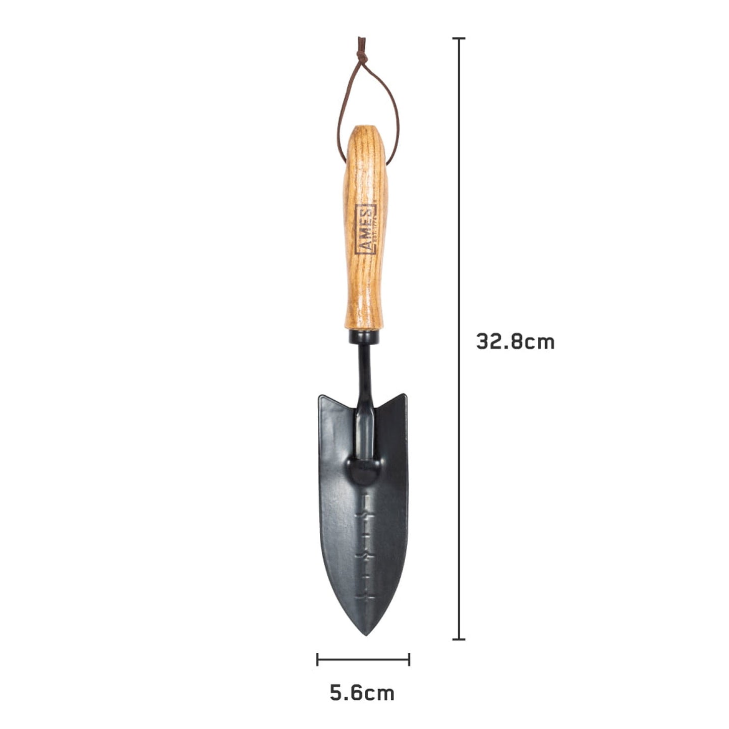 Ames Carbon Steel Hand Transplanter Slim Trowel