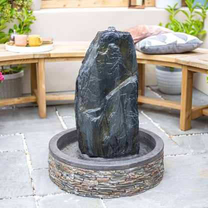 Snowdonia Monolith Water Feature