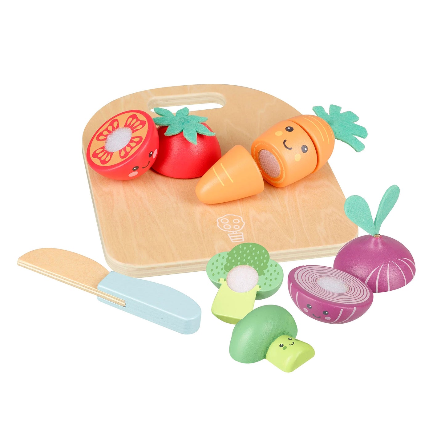 Happy Veggies Cutting Veg