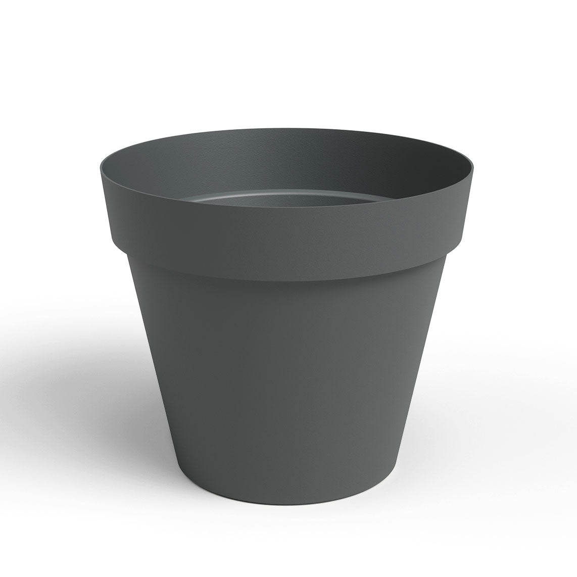 Capri Plastic Pot Anthracite 30cm