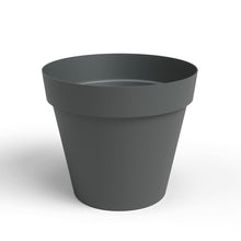 Capri Plastic Pot Anthracite 30cm