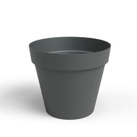 Capri Plastic Pot Anthracite 40cm