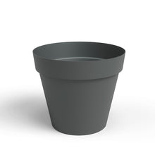 Capri Plastic Pot Anthracite 40cm