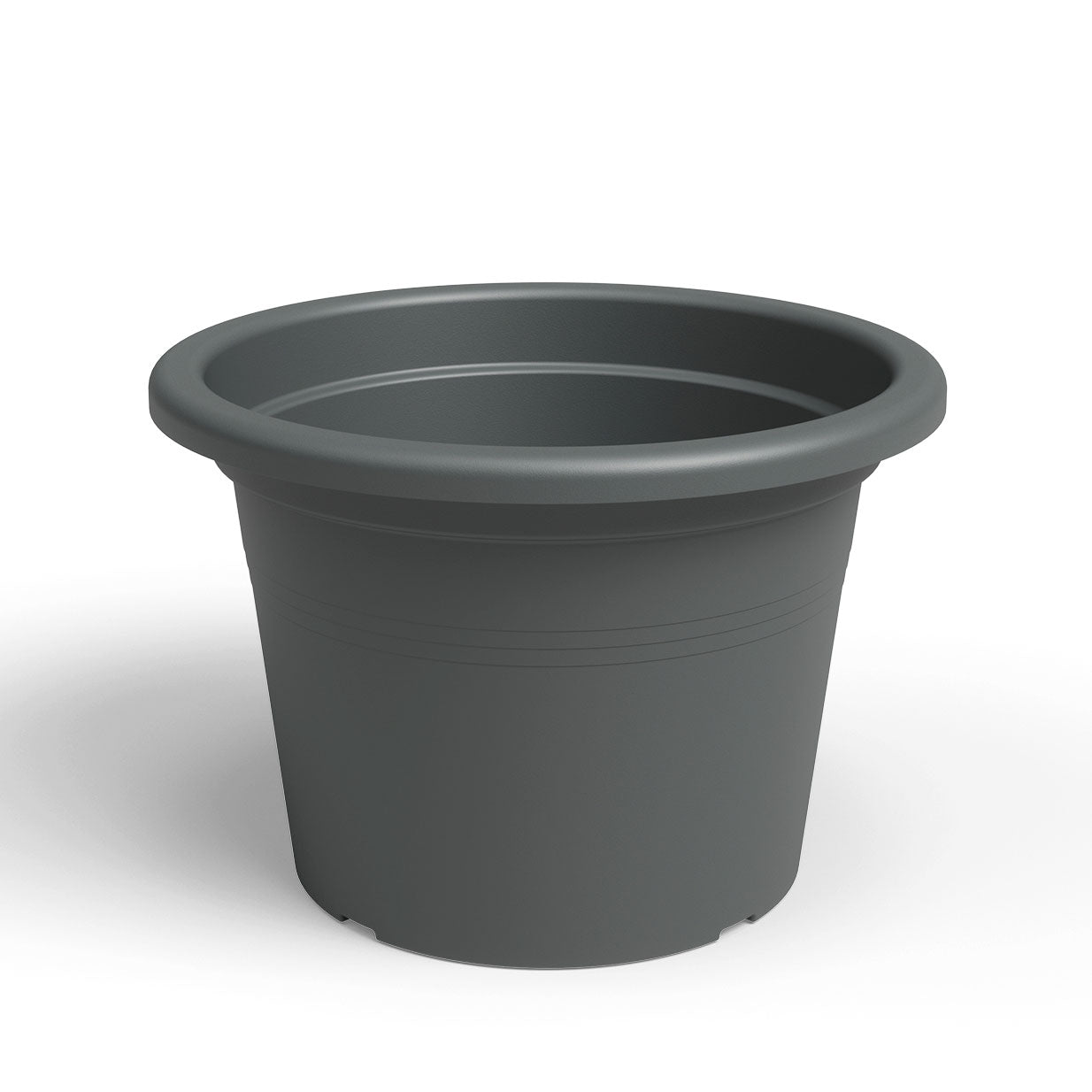 Venezia Clindro Plastic Pot Anthracite 50cm