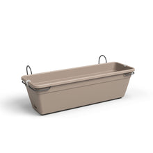 Venezia Balcony Plant Box Water Reserve Kit Taupe 50cm