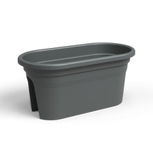 Venezia Plastic Balcony Plant Box Anthracite 60cm