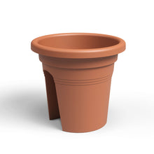 Venezia Balcony Plastic Pot Terracotta 30cm
