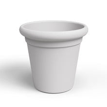 Toscana Plastic Pot Light Grey 40cm