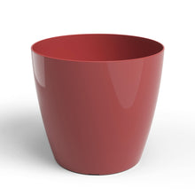 San Remo Pot Glossy Dark Red 6cm