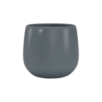 Vitoria Ceramic Pot Dark Grey 20cm