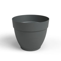 Capri Campana Plastic Pot Anthracite 40cm