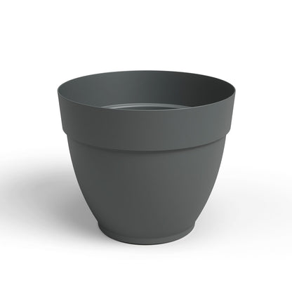 Capri Campana Plastic Pot Anthracite 40cm