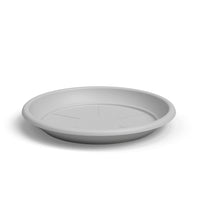 Round Plastic Saucer Light Grey 40cm