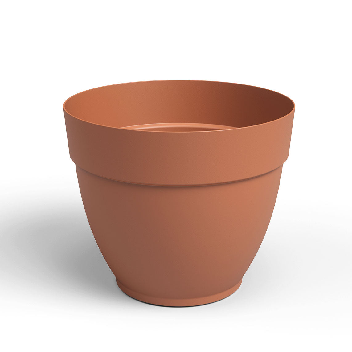 Capri Campana Plastic Pot Terracotta 40cm