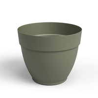 Capri Campana Plastic Pot Dry Green 30cm