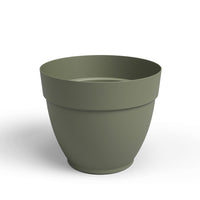 Capri Plastic Pot Dry Green 40cm