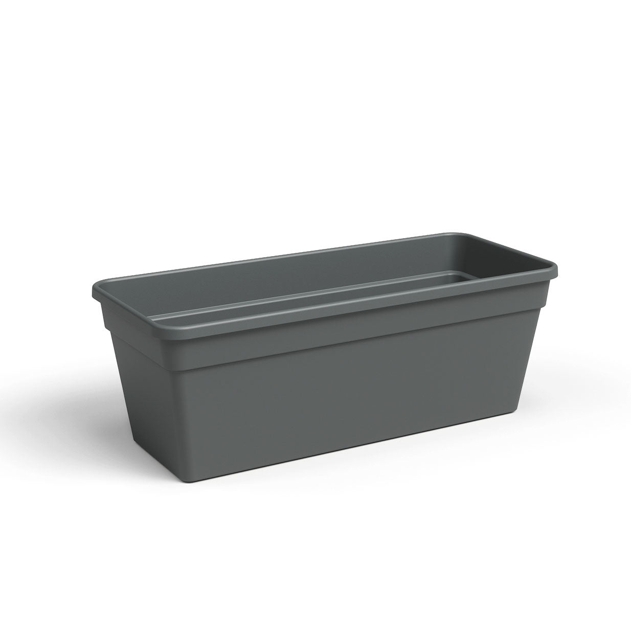 Madagascar Plastic Plant Box Anthracite 60cm
