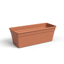Madagascar Plastic Plant Box Terracotta 80cm