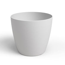 San Remo Plastic Pot Matte Light Grey 6cm