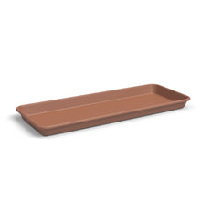 Madagascar Plastic Rectangular Saucer Terracotta 40cm