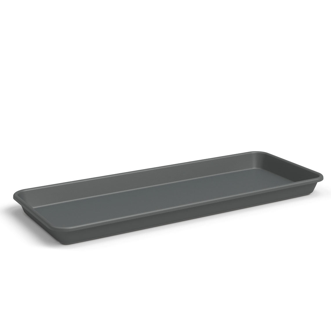 Madagascar Rectangular Saucer Anthracite 50cm