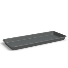 Madagascar Rectangular Saucer Anthracite 50cm
