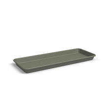 Madagascar Rectangular Plastic Saucer Dry Green 100cm