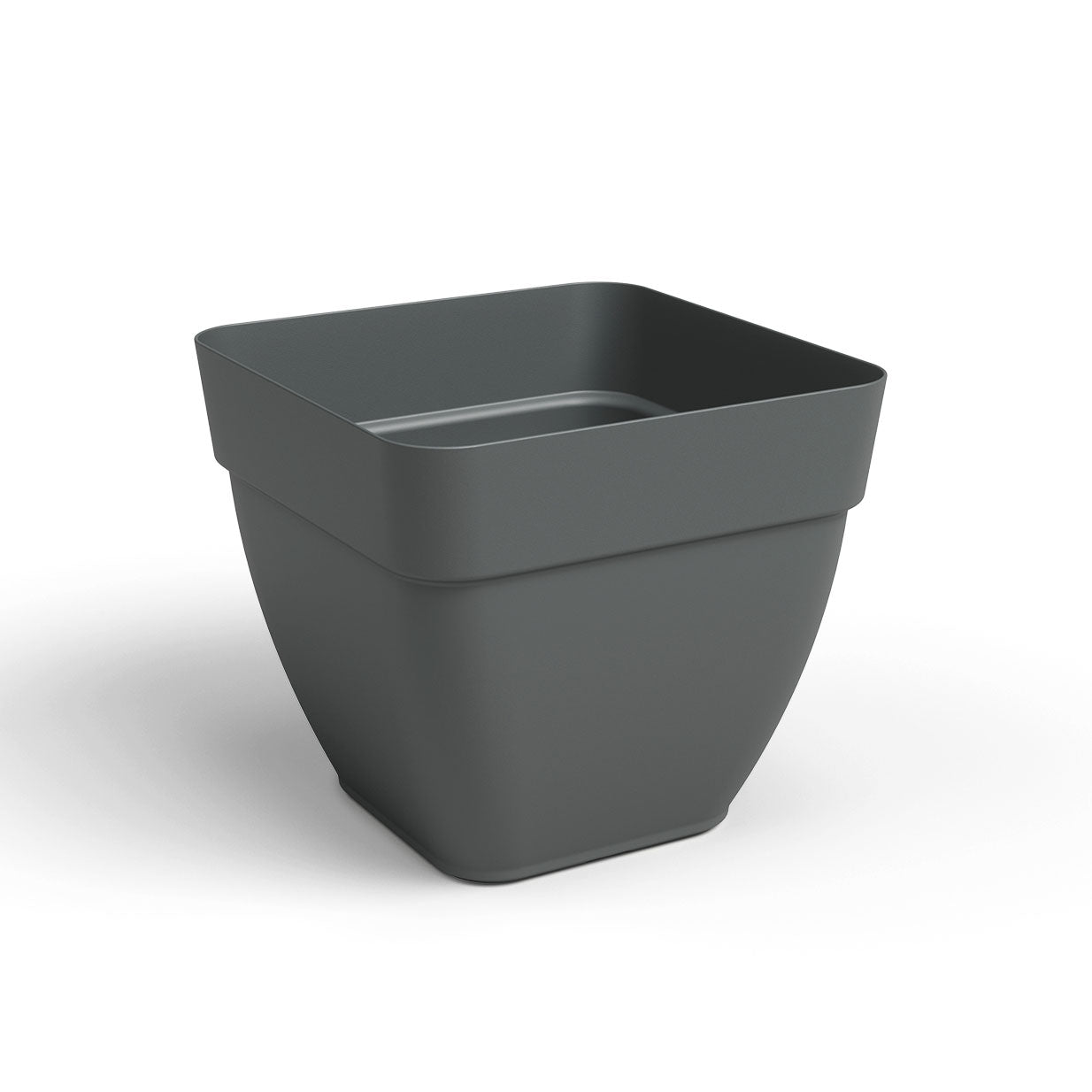 Campana Plastic Square Pot Anthracite 37cm