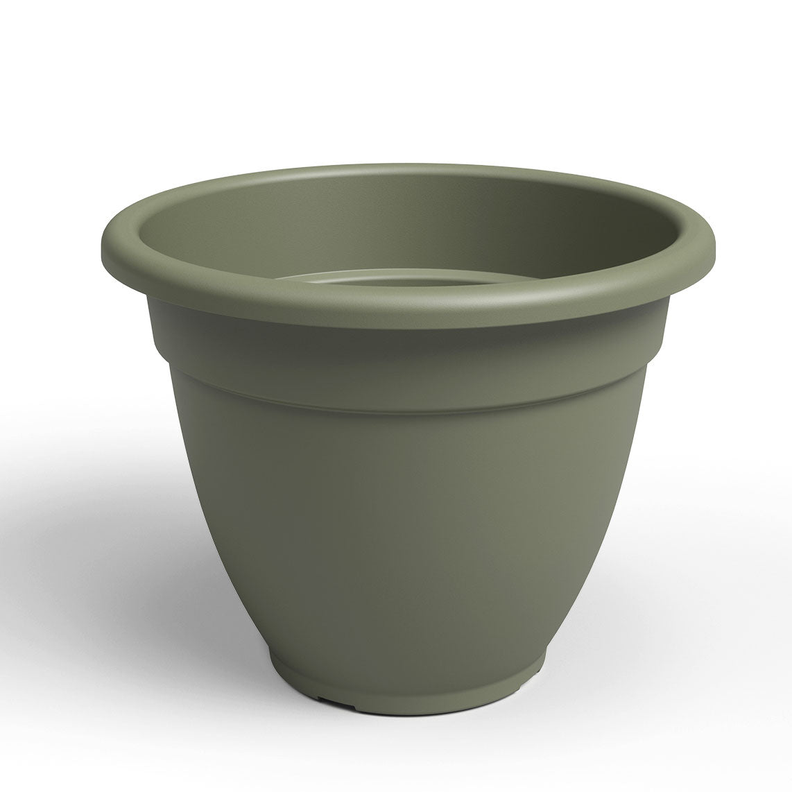 Venezia Campana Plastic Pot Dry Green 30cm