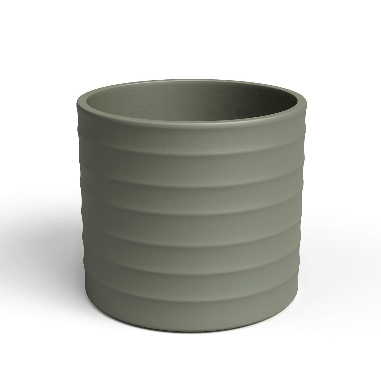 Chloe Ceramic Horizontal Pot Olive Green 26cm