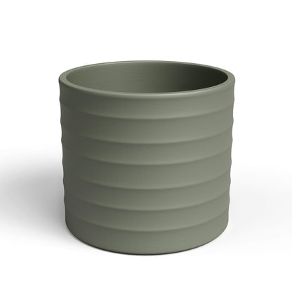 Chloe Ceramic Horizontal Pot Olive Green 26cm
