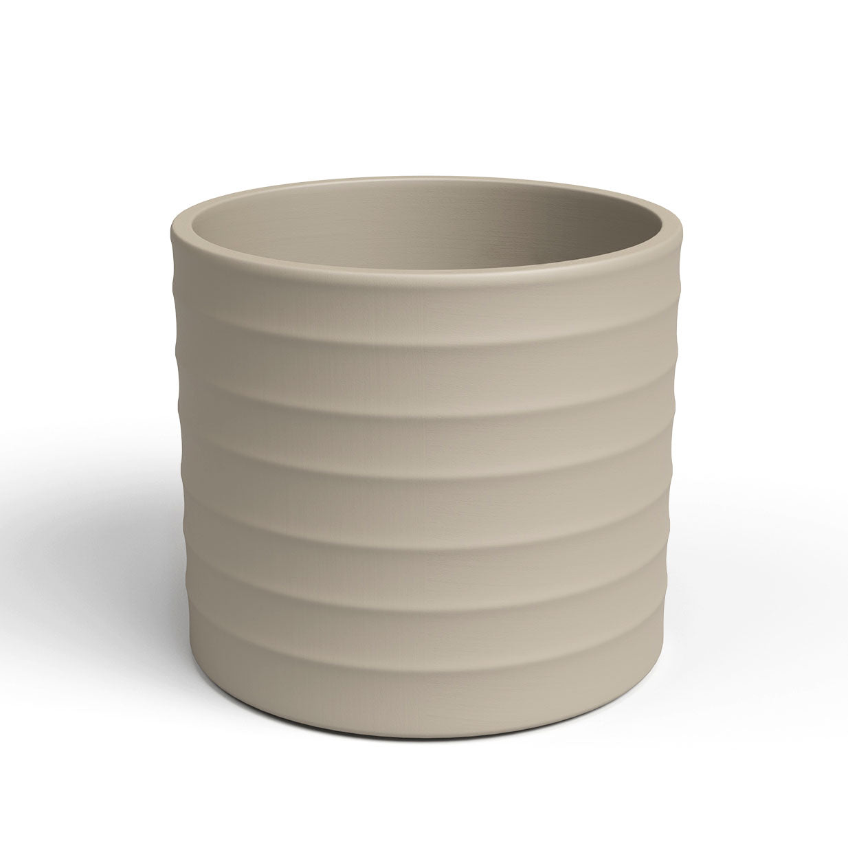 Chloe Horizonal Ceramic Pot Beige 25cm
